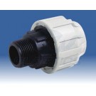 32mm x 3/4" Male MDPE Compression Adaptor