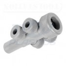 Grey 22mm 4 Port 10mm Manifold
