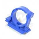 20mm Blue Plastic Hinged Pipe Clip 