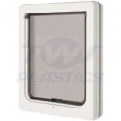 White Medium Dog Door