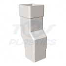 Square Line White Mini Offset