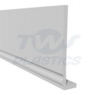 Ogee Capping Fascia Board 390mm x 5m White