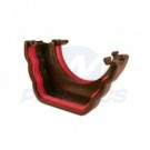 Ogee Brown to Half Round Gutter Adaptor