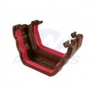 Ogee Brown to Square Line Gutter Adaptor