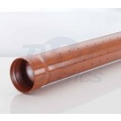 110mm Perforated Underground Drainage Sewer Pipe x 6m