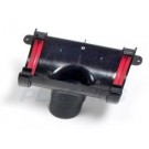Half Round Black Running Outlet