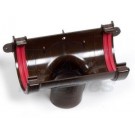 Half Round Brown Running Outlet