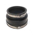 Clay to Plastic 4" (110mm) PVC Flexible Adaptor (economy)