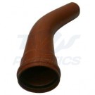 110mm Underground Drainage Long Radius Bend Single Socket 45d