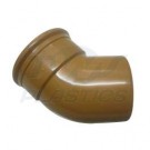 Underground Drainage 160mm x 45 Degree Single Socket Bend