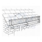Snow Guard / Tile Guard 150mm x 2m Galvanised 