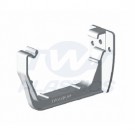 Square Line White Fascia Bracket