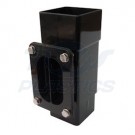 Square Line Brown Access Pipe