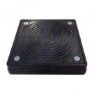Sealing Plate Screw down 150mm x 150mm Black