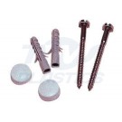Toilet Pan Stainless Steel Screws & Caps