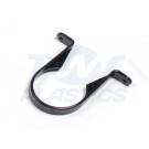 Round Downpipe Stand Off Pipe Clip 68mm Black