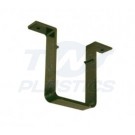 Square Line Black Pipe Clip