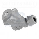 Grey 22mm Stop Tap