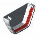 Ogee White External Stopend