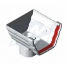 Ogee White Stopend Outlet 