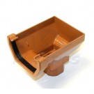Square Line Caramel Stopend Outlet