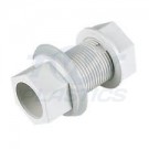 Overflow Waste Pipe Tank Connector 21.5 White