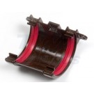 Half Round Brown 112mm Union