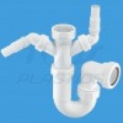 McAlpine Double Appliance P-Trap WM11 