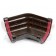 Ogee Brown 135 Degree Gutter Angle