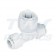 Interlock 15mm X 22mm x 15mm Unequal Tee