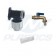 20mm MDPE Wall Plate Garden 1/4 Turn Tap Kit