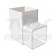 Square Line 90.5 Degree Offset Bend White