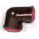 Half Round Brown 90 Degree Gutter Angle