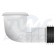 Opella 90 degree Fixed WC Pan Connector