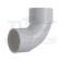 Solvent Weld Waste Pipe 40mm 90 Degree Swept Bend