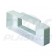 Dormus S100 adaptor rect to airbrick white