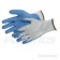 Blue Latex Builders Gloves Pair