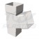 Square Line White 112 Degree Branch