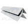 Shiplap Cladding Corner Trim x 5m White