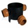 FloPlast D802 3 Inlet 90d 300mm Flexible Man Hole Base 
