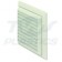 Louvered Vent Terminal White 100mm
