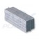 Dormus S125 horizontal airbrick - white