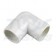Overflow Waste Pipe 90 degree Elbow White