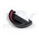 Half Round Black External Stopend