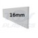 White 16mm Flat Fascia Board 250mm x 5m fmf250