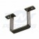 Square Line Black Flush Clip