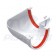 Deep Flow White 90 Degree Gutter Bend