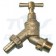 Garden Tap Brass 1/2” Hose Union Check