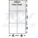 18mm White Georgian Style 4mm Clear Float / Clear Float Sealed Glass Unit