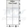  18mm Georgian Clear Tough / Clear Tough Rectangle Lead Sealed Glass Unit